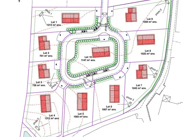 Terrain 780 m² Saint Peray 