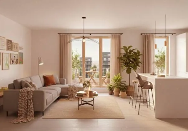 Appartement 4 pièces 74 m² 