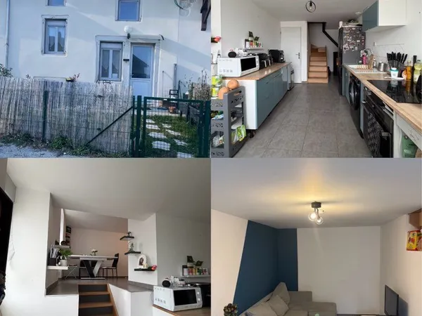 Maison 3 pièces 56m2 