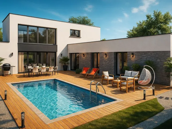 Projet de construction d'une maison 180 m² avec terrain à SAINT-MALO (35) 