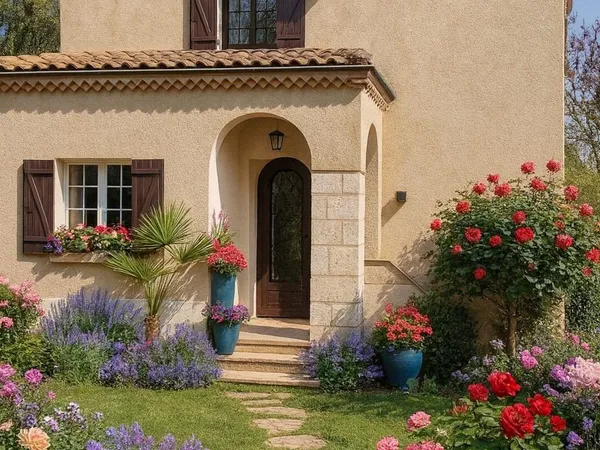 Lectoure -- Villa lumineuse avec jardin & grand garage 