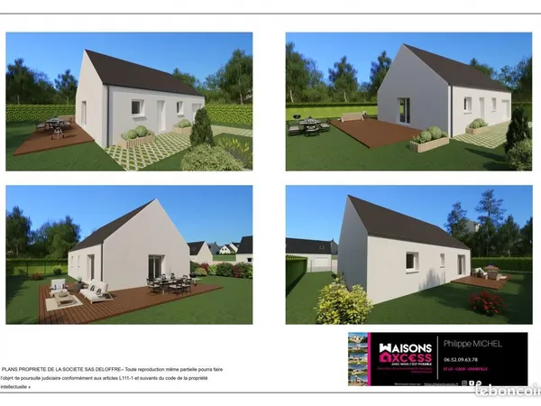Maison 4 pièces 70 m² 