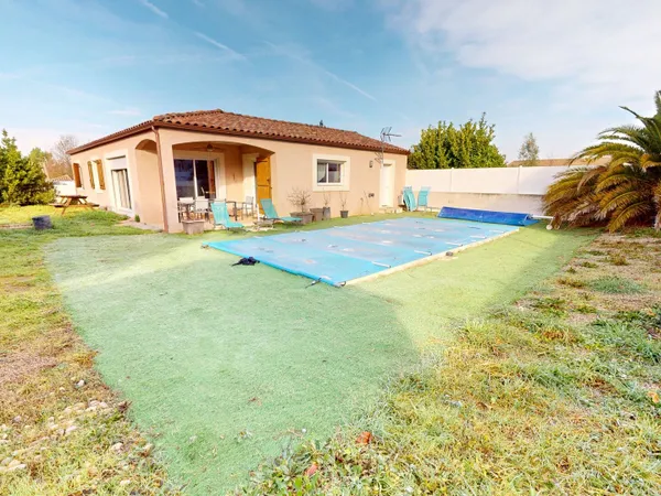 Villa 99m² avec jardin et piscine à Limoux 