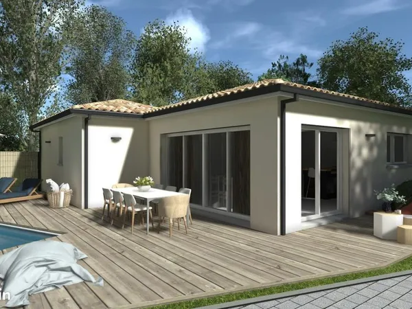 Terrain 1 135 m² Martillac 