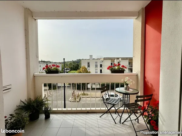Appartement 2 pièces 47 m² 