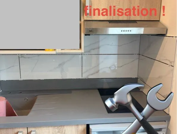 Studio meublé neuf - 20 m² - Centre de Guingamp - Idéal étudiant/e 