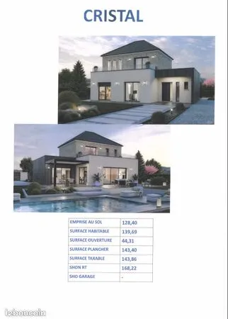 Maison 5 pièces 140 m² 