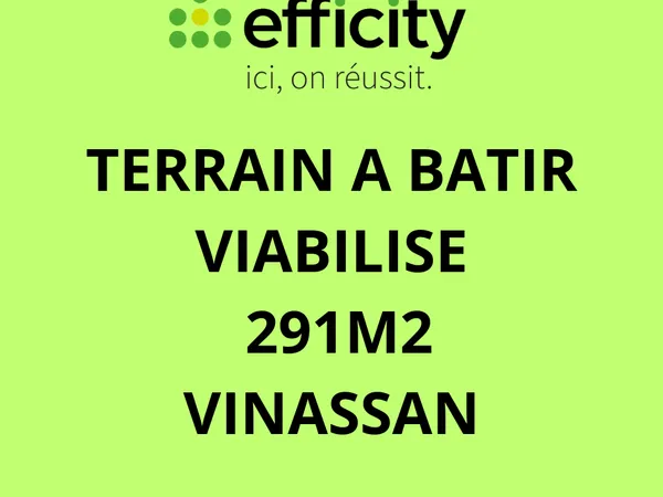 Terrain 291 m² 