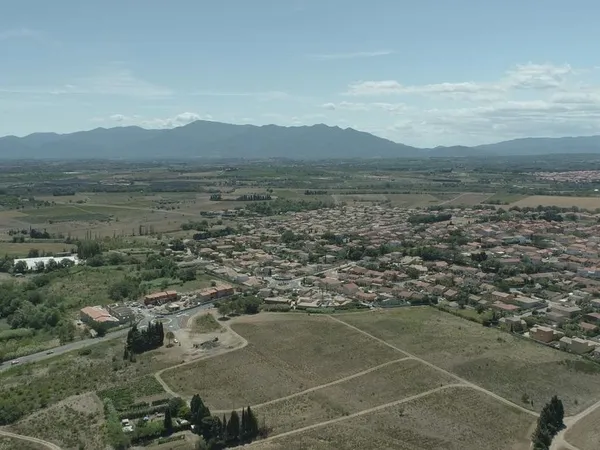 Terrain 350 m² Ponteilla 