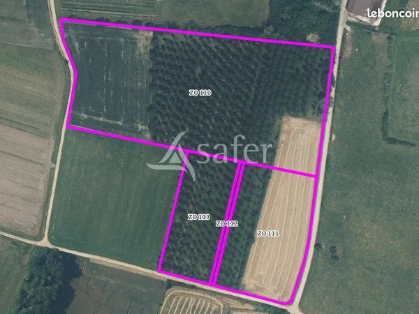 Terrain 49910 m² Saint-Florentin 
