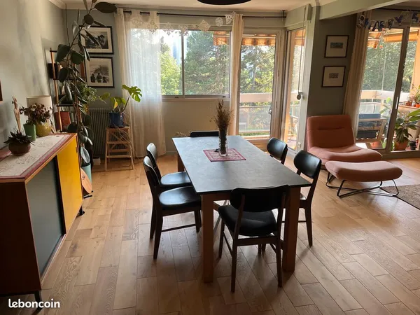 À louer - Location meublée - Appartement T5 rénové - 114 m² - Lyon 3e Monplaisir - Particulier 