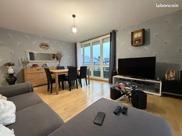 Appartement 3 pièces 61 m² 