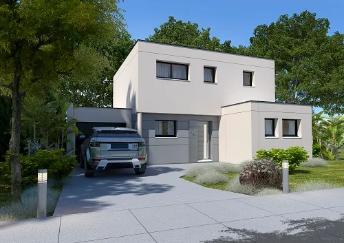Terrain + maison 123 m² 