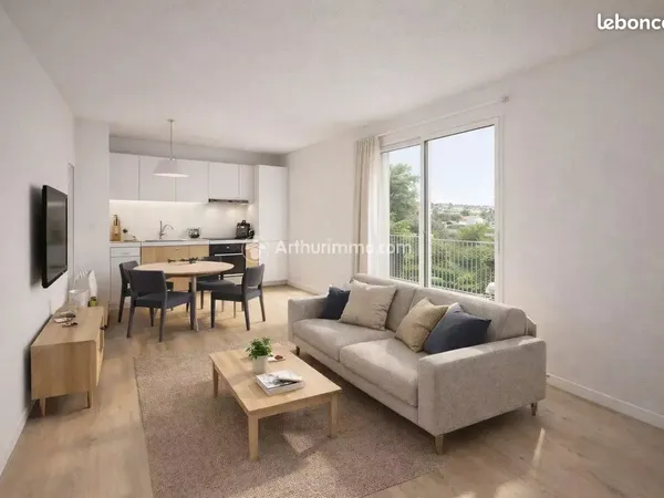 Appartement 3 pièces 64 m² 