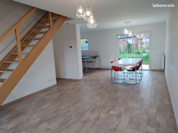 Location maison meublée 3 chambres et garage 