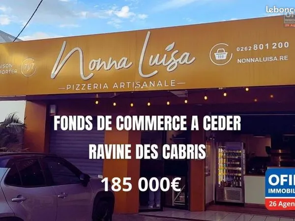 Fonds de commerce 130 m² 
