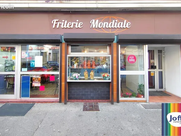 Fonds de commerce 120 m² 