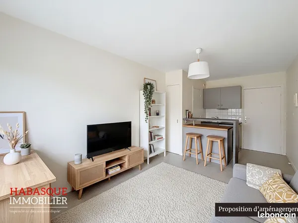 Appartement 1 pièce 22 m² 