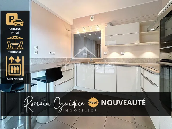 APPARTEMENT F3 82 M2 AVEC TERRASSE GARAGE PRIVÉ ET ASCENSEUR 