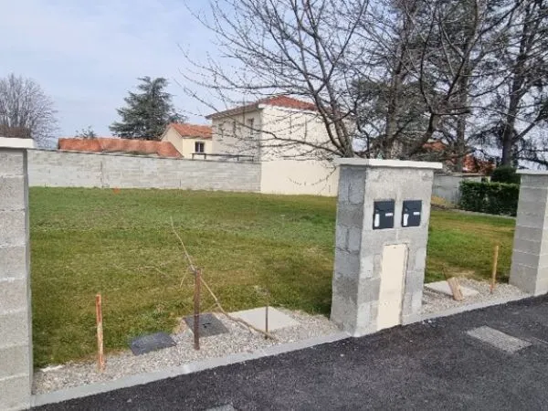 Terrain 400 m² 
