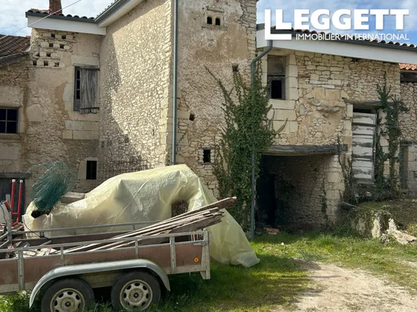 Maison ancienne en pierres à rénover 