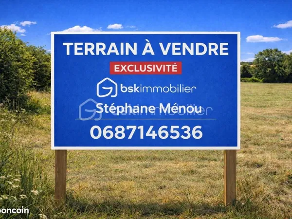 Terrain 483 m² Saint Mard 