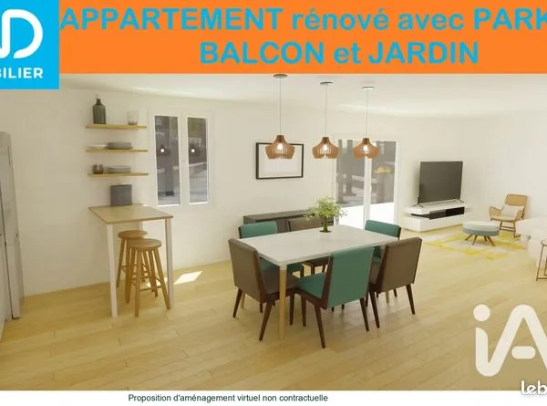 Appartement 4 pièces 85 m² 