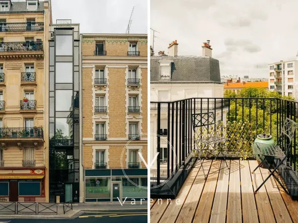 Duplex - dernier étage - vues dégagées - Paris 75013 