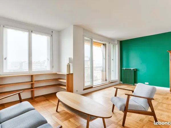 Appartement 78m² Boulogne-Rond-Point-Rhin-Danube 