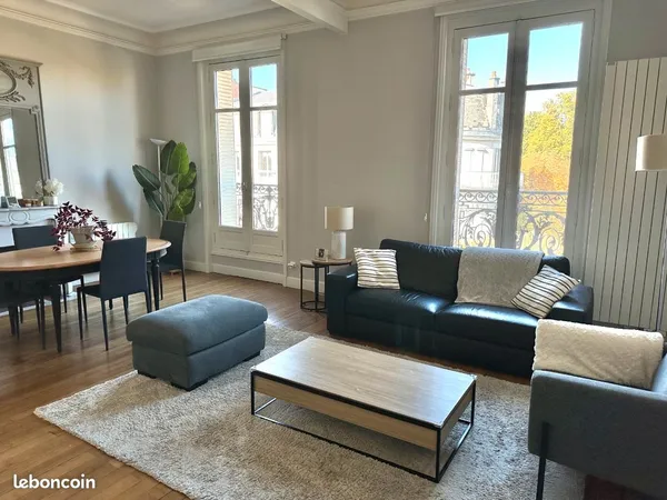 Appartement haussmannien 90m2 Darcy 