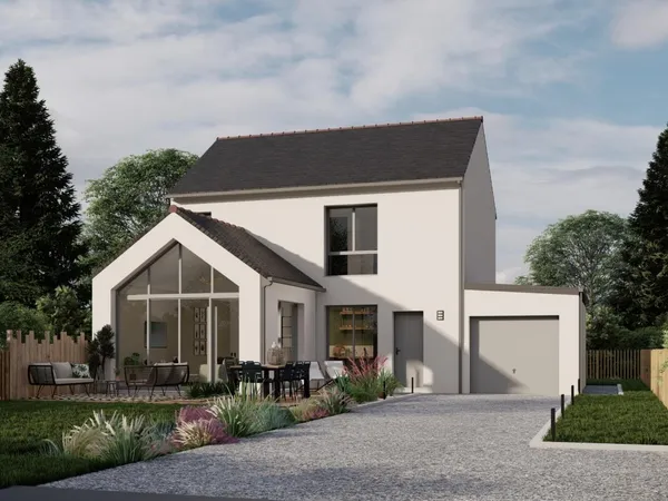 Terrain + maison 106 m² 