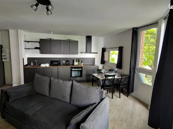 Appartement 46m² Villeneuve d'ascq (bail mobilité) 