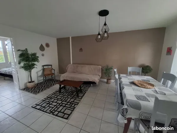 🏡 t4 meublé à louer - aytre / la rochelle 