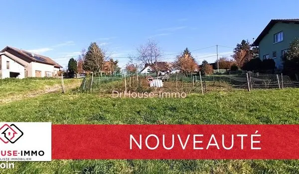 Terrain 400 m² 