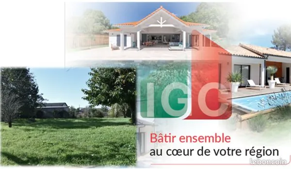 Terrain 520 m² Hourtin 