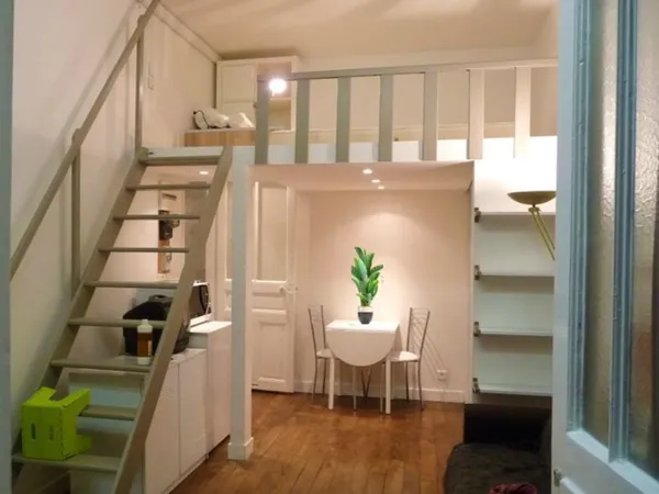 Location meublée au coeur des Batignolles de 28 m² 