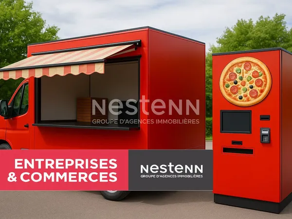 Food Truck & 2 Distributeurs de Pizzas 