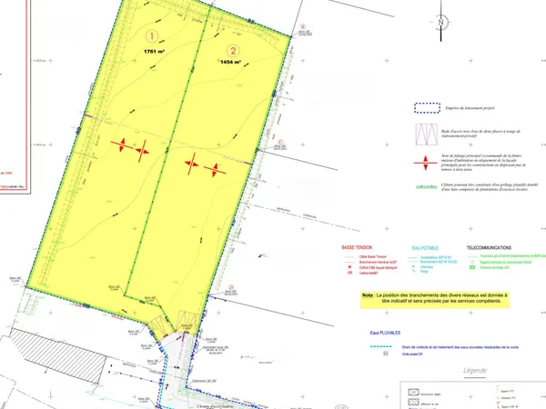 Terrain 1791 m² 