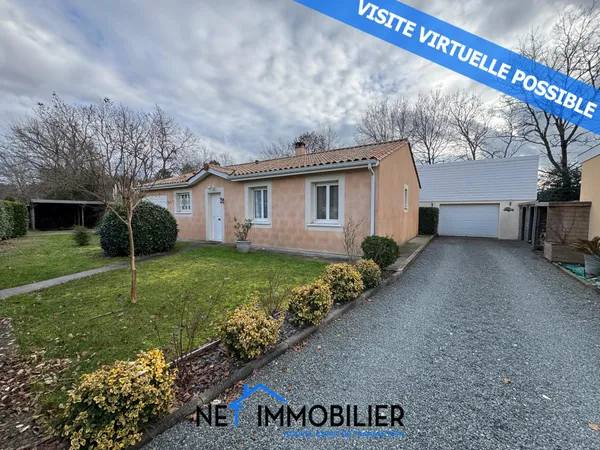 Maison 5 pièces 102m2 + garage de 41m2 