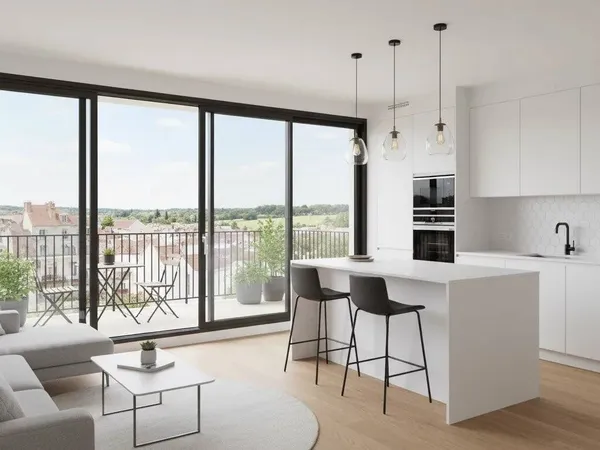 Appartement 3 pièces 69 m² 