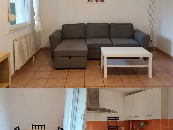 Appartement 2 pièces avec terrasse et garage 