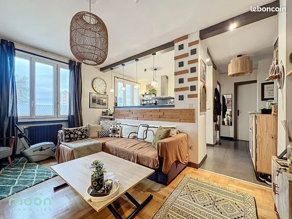 Appartement 2 pièces 39 m² 
