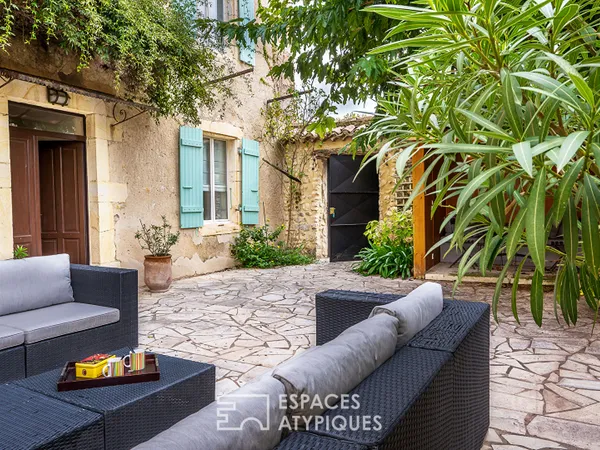 Maison familiale charme et volumes en Drome Provencale 