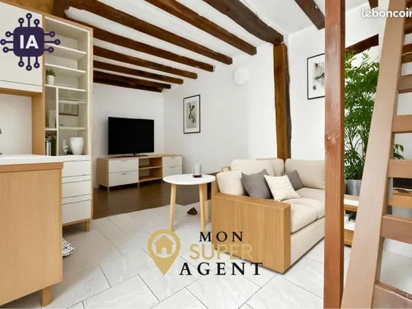 Duplex 2 pièces 20 m² 