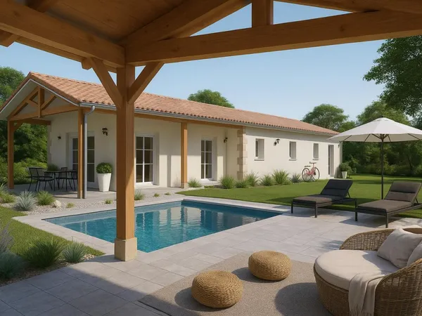 Magnifique maison sur terrain calme 