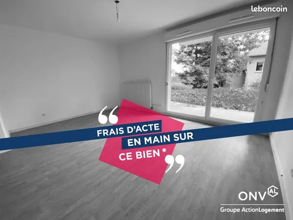 Appartement 3 pièces 57 m² 