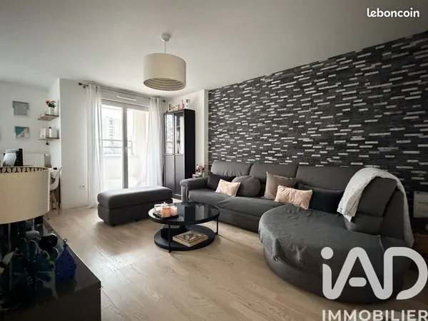 Appartement 3 pièces 62 m² 