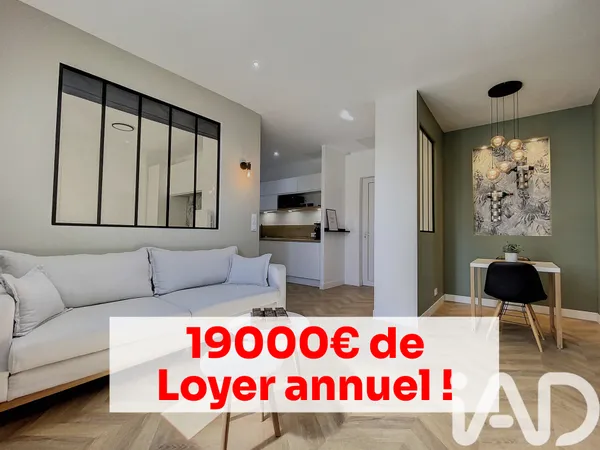 Appartement 2 pièces 40 m² 