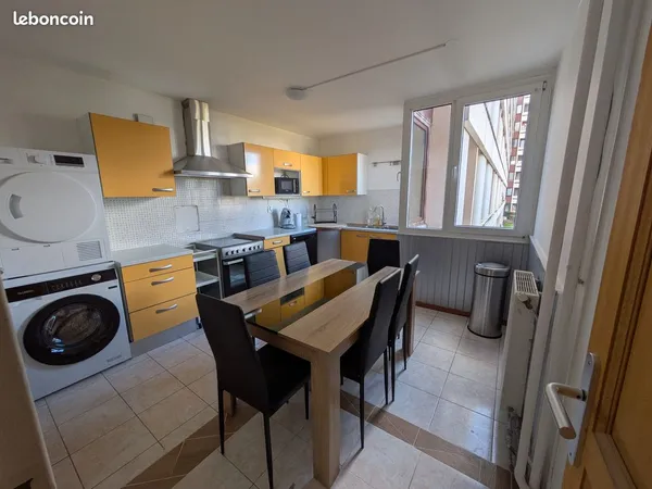 Belle chambre meublée à neuf, avec transports pour Paris à proximité 