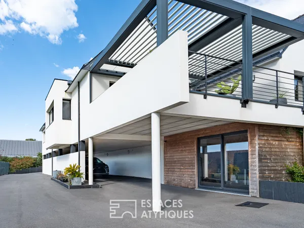 Maison d'architecte de plain-pied aux prestations soignées 